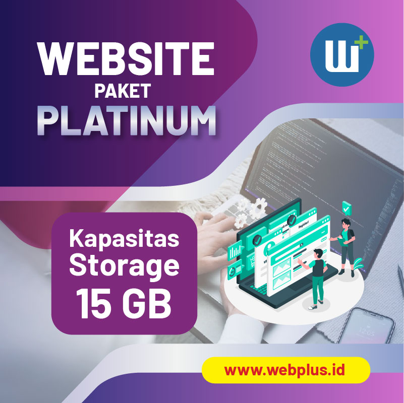 Paket Website WebPus.id - Platinum Rp. 3.000K